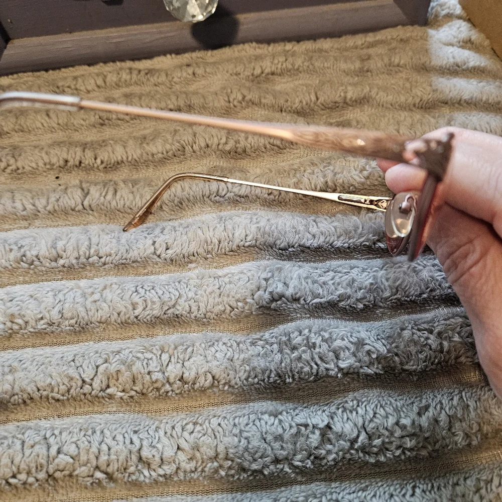 SALE ** Elegant Prescription Rose Gold-Toned Women's Sunglasses